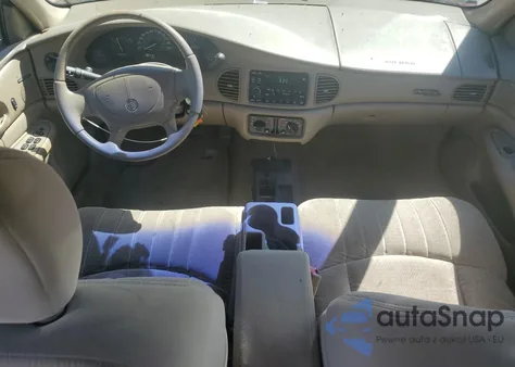 2001 Buick Century Custom из США, поврежденный, VIN 2G4WS52J511274318